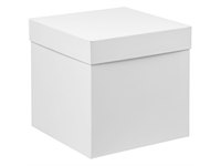Коробка Cube, L, белая