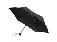 Зонт складной Five, черный, без футляра