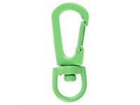 Застежка-карабин Snap Hook, S, зеленый неон