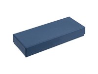 Коробка Notes с ложементом для ручки и флешки, синяя