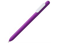 Ручка шариковая Swiper, фиолетовая с белым