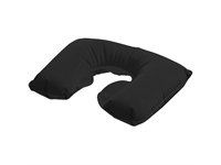 Надувная подушка под шею в чехле Sleep, черная