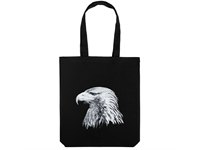 Холщовая сумка Like an Eagle, черная