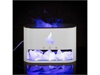 Увлажнитель-ароматизатор Fusion Blaze с имитацией пламени, белый