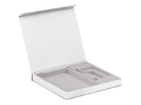 Коробка Daily Touch под ежедневник, аккумулятор и ручку, белая